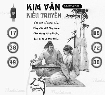 KIM VÂN KIỀU TRUYỀN 08/07/2023