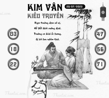 KIM VÂN KIỀU TRUYỀN 20/07/2023