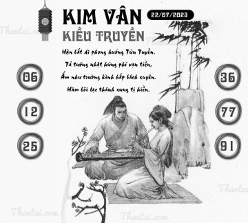 KIM VÂN KIỀU TRUYỀN 22/07/2023