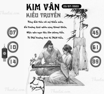 KIM VÂN KIỀU TRUYỀN 23/07/2023