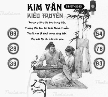 KIM VÂN KIỀU TRUYỀN 25/07/2023