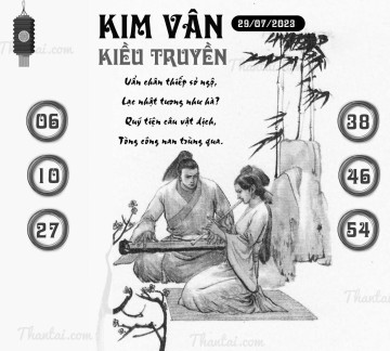 KIM VÂN KIỀU TRUYỀN 29/07/2023