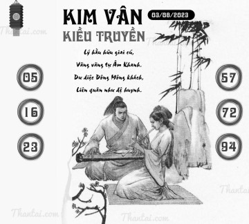 KIM VÂN KIỀU TRUYỀN 03/08/2023