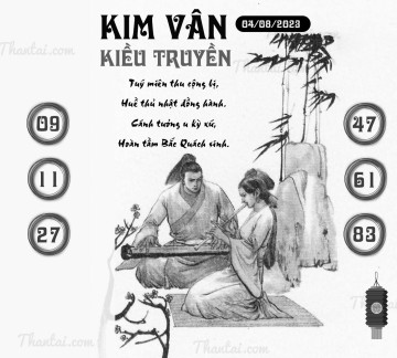 KIM VÂN KIỀU TRUYỀN 04/08/2023