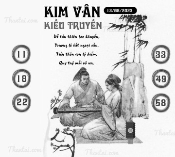 KIM VÂN KIỀU TRUYỀN 13/08/2023