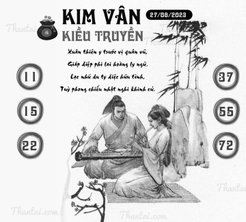 KIM VÂN KIỀU TRUYỀN 27/08/2023