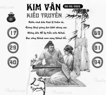 KIM VÂN KIỀU TRUYỀN 08/09/2023