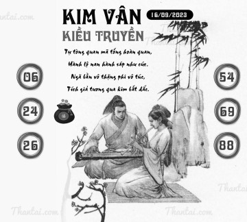 KIM VÂN KIỀU TRUYỀN 16/09/2023