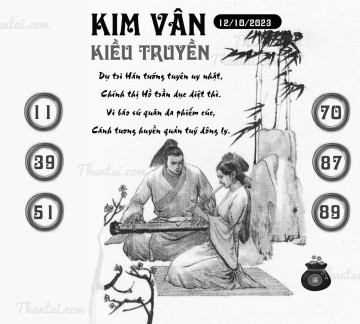 KIM VÂN KIỀU TRUYỀN 12/10/2023