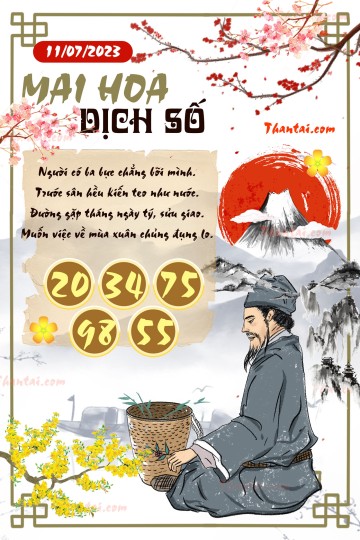 Mai Hoa Dịch Số 11/07/2023