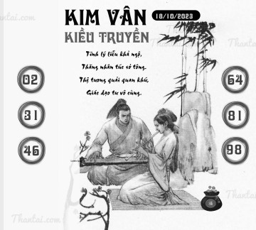 KIM VÂN KIỀU TRUYỀN 18/10/2023