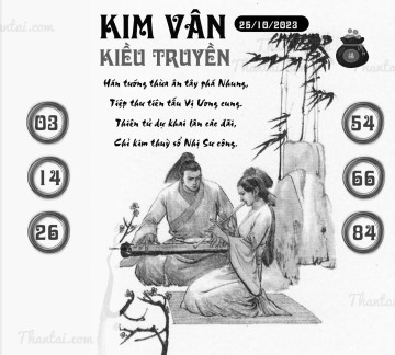 KIM VÂN KIỀU TRUYỀN 25/10/2023