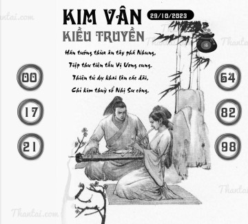 KIM VÂN KIỀU TRUYỀN 29/10/2023