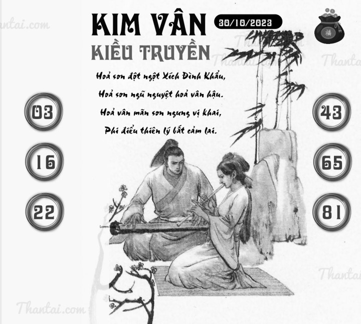KIM VÂN KIỀU TRUYỀN 15/10/2023