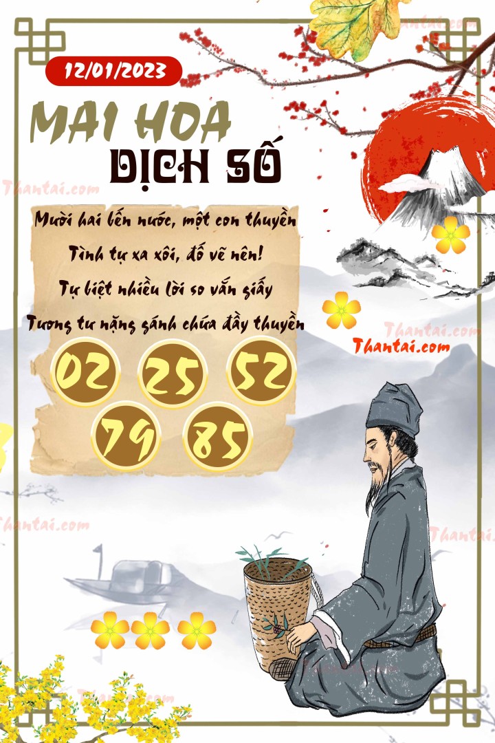 Mai Hoa Dịch Số 01/01/2023