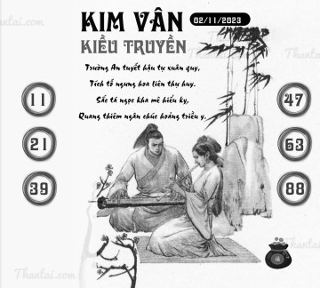 KIM VÂN KIỀU TRUYỀN 02/11/2023