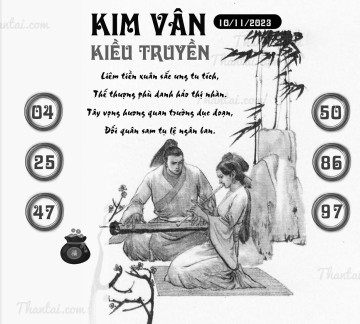 KIM VÂN KIỀU TRUYỀN 10/11/2023