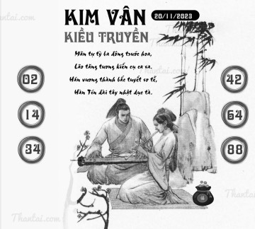 KIM VÂN KIỀU TRUYỀN 20/11/2023