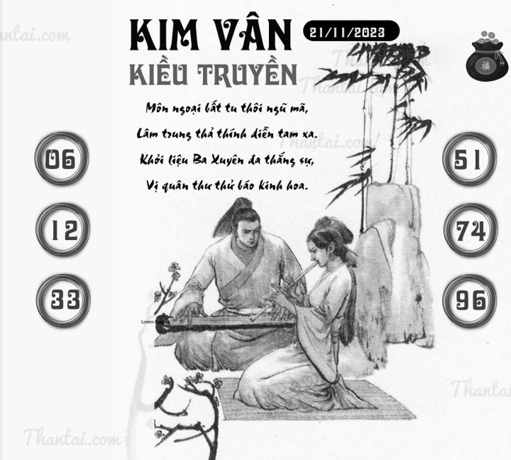 KIM VÂN KIỀU TRUYỀN 06/11/2023