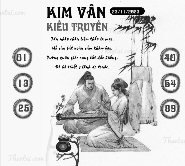 KIM VÂN KIỀU TRUYỀN 08/11/2023