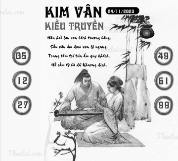 KIM VÂN KIỀU TRUYỀN 24/11/2023