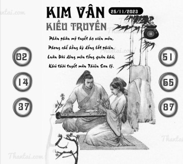 KIM VÂN KIỀU TRUYỀN 25/11/2023