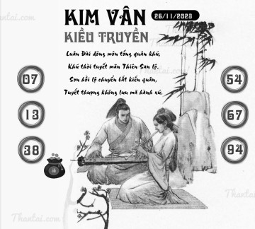 KIM VÂN KIỀU TRUYỀN 26/11/2023