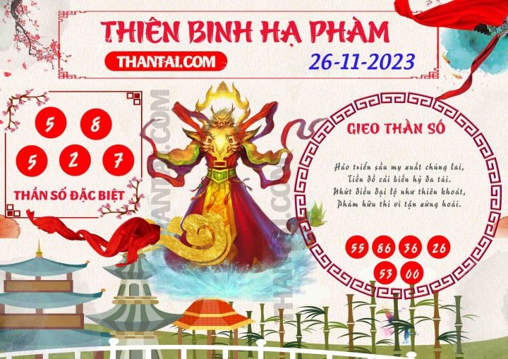 Thiên Binh Hạ Phàm 11/11/2023