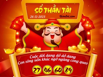 SỔ THẦN TÀI 26/11/2023