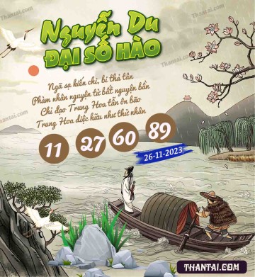 Nguyễn Du Đại Hào Số 26/11/2023