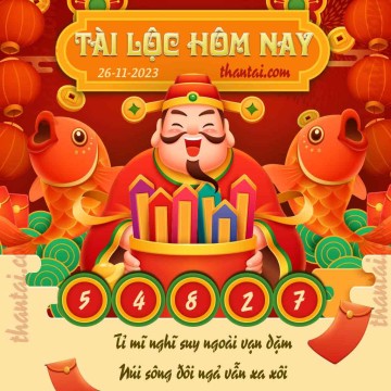 Tài Lộc Hôm Nay 26/11/2023