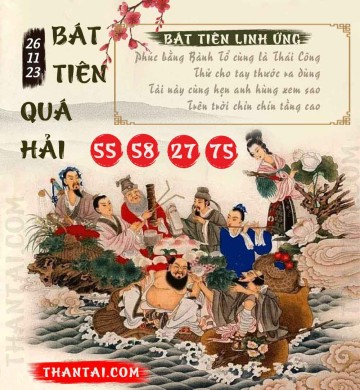 BÁT TIÊN QUÁ HẢI 26/11/2023