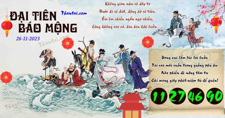 Đại Tiên Báo Mộng 11/11/2023