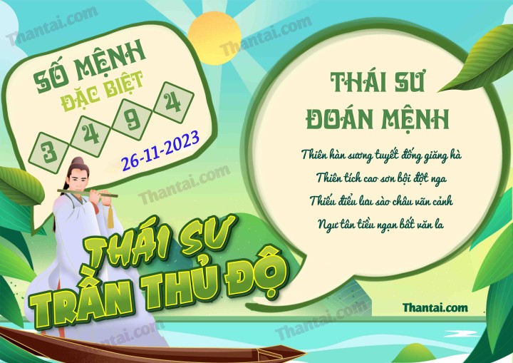 Thái Sư Trần Thủ Độ 11/11/2023