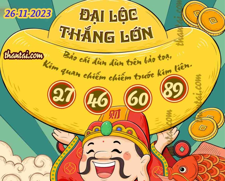 ĐẠI LỘC THẮNG LỚN 11/11/2023