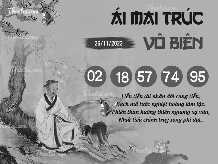 ÁI MAI TRÚC VÔ BIÊN 11/11/2023