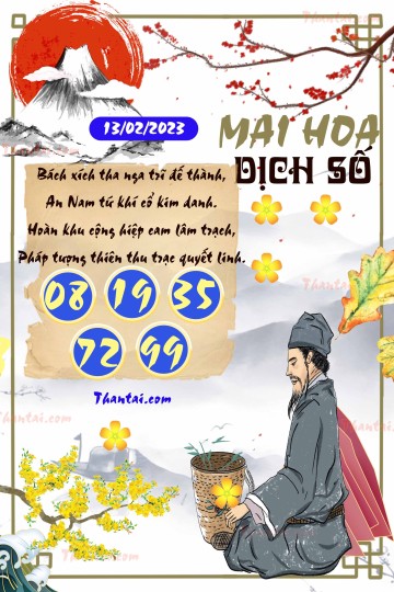 Mai Hoa Dịch Số 13/02/2023