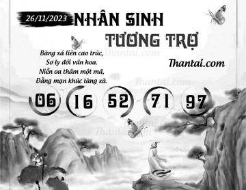 NHÂN SINH TƯƠNG TRỢ 26/11/2023