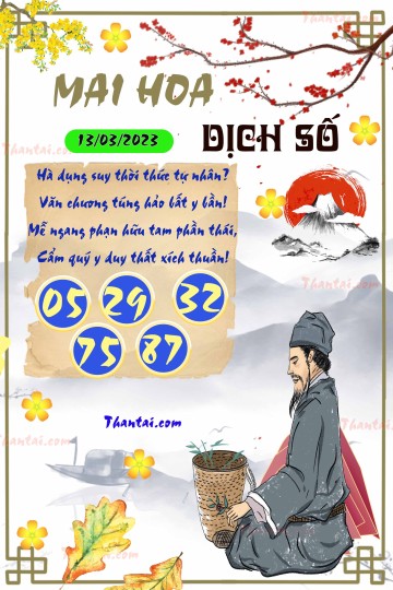 Mai Hoa Dịch Số 13/03/2023