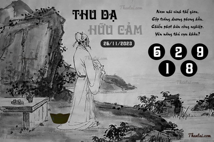 THU DẠ HỮU CẢM 11/11/2023