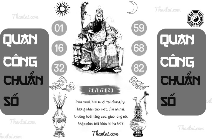 QUAN CÔNG CHUẨN SỐ 11/11/2023