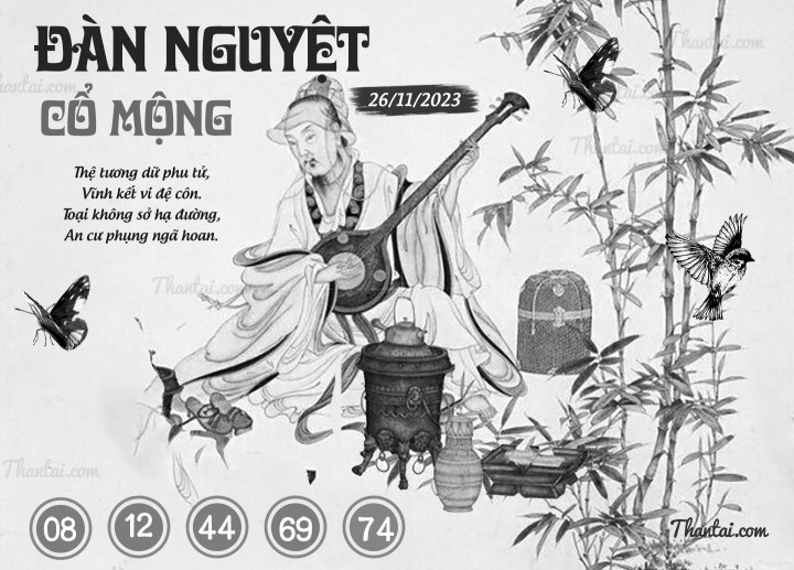 ĐÀN NGUYỆT CỔ MỘNG 11/11/2023