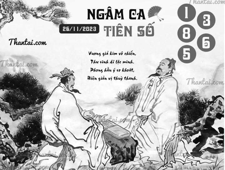 NGÂM CA TIÊN SỐ 11/11/2023