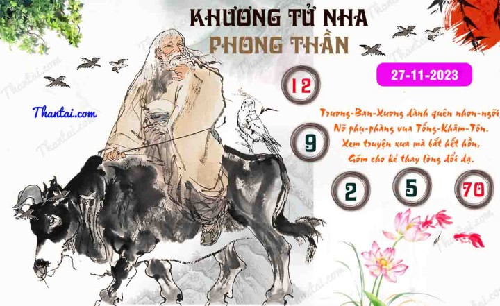 Khương Tử Nha Phong Thần 12/11/2023