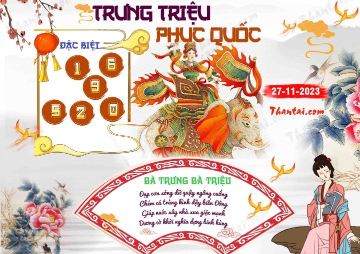 Trưng Triệu Phục Quốc 12/11/2023