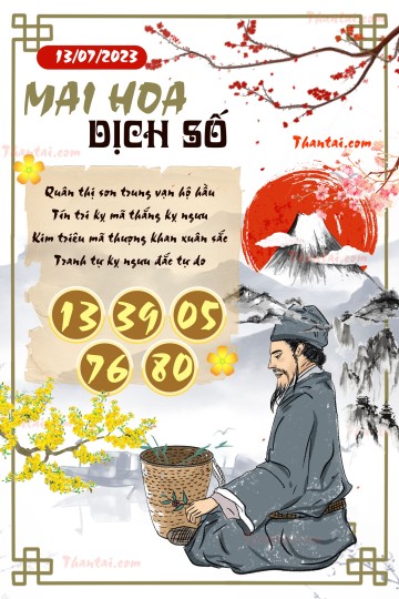 Mai Hoa Dịch Số 13/07/2023