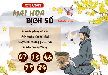 Mai Hoa Dịch Số 27/11/2023