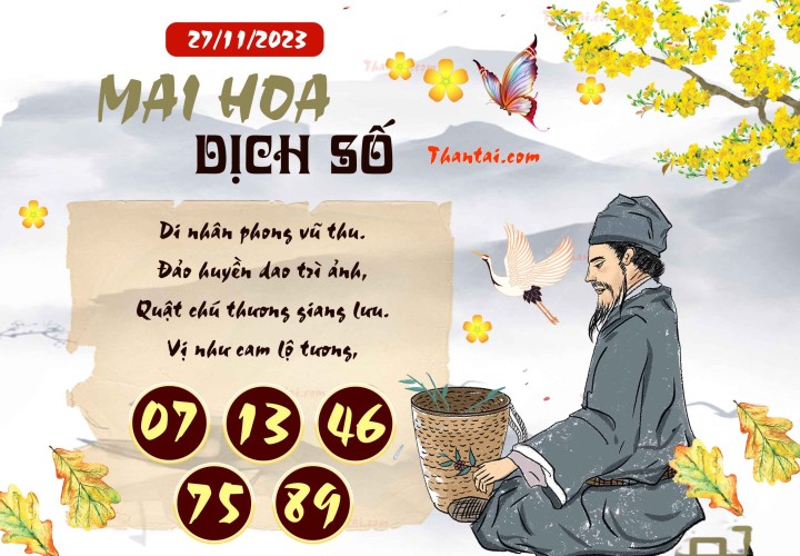 Mai Hoa Dịch Số 12/11/2023