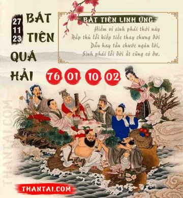 BÁT TIÊN QUÁ HẢI 27/11/2023