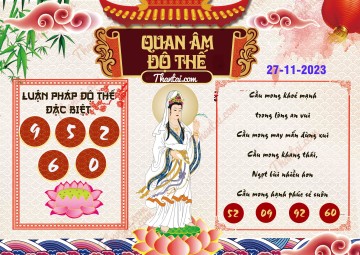 Quan Âm Độ Thế 27/11/2023